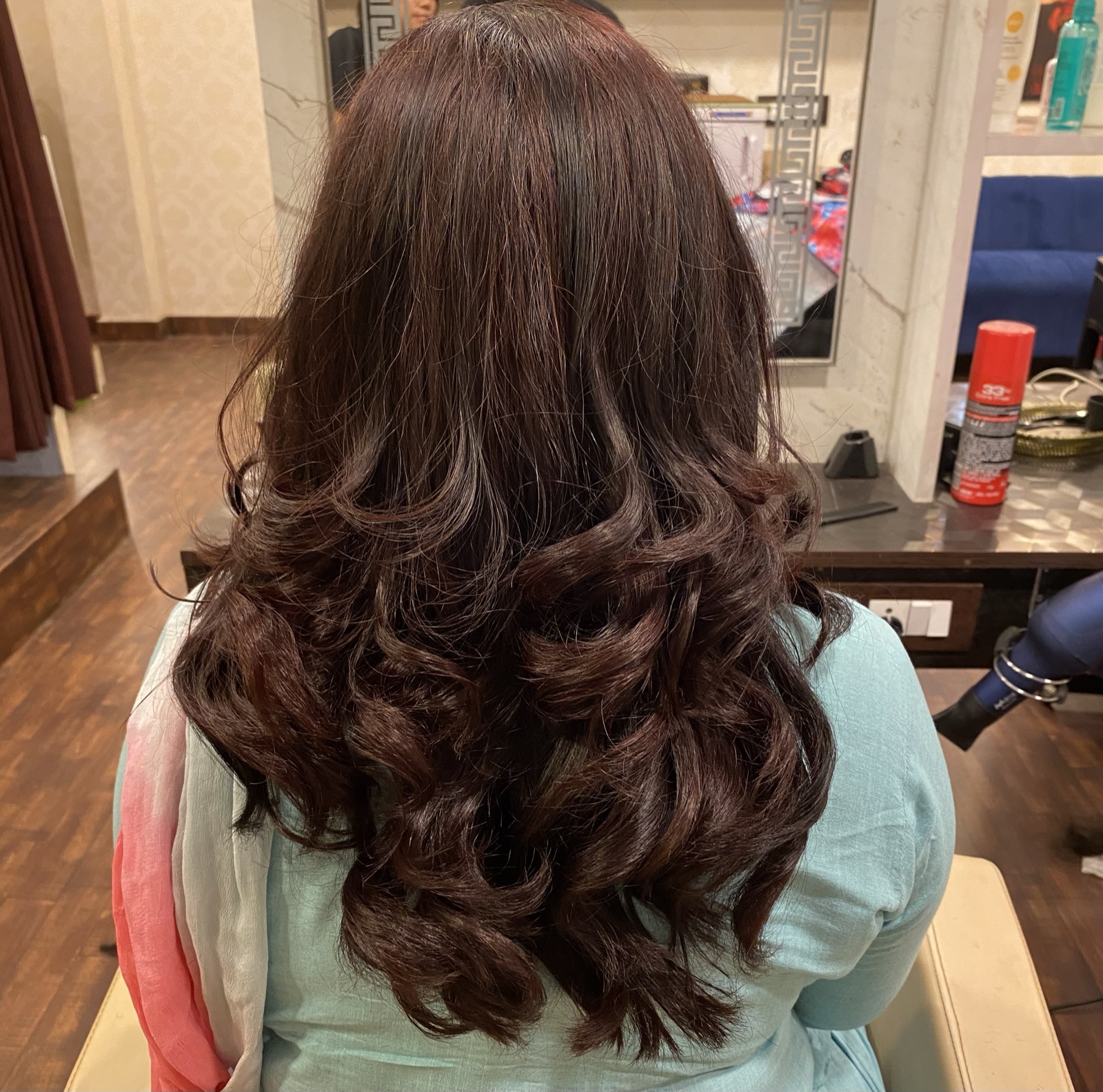 Ombre Color — Copper Tones at Aurra Luxury Salon