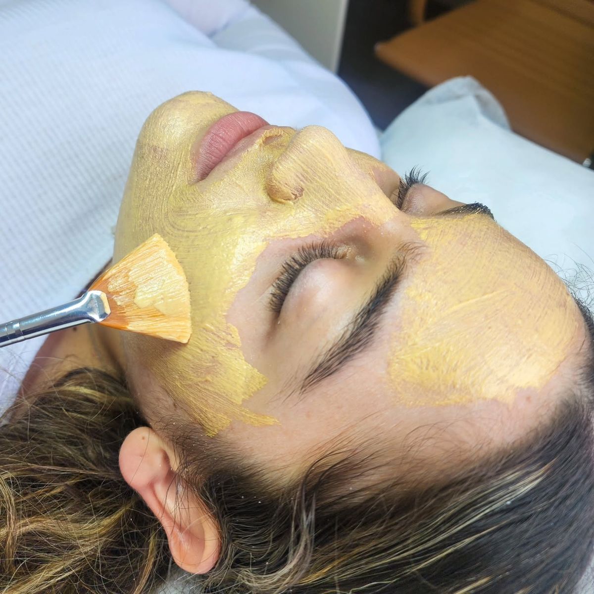 Gold Facial Radiance at Aurra Luxury Salon