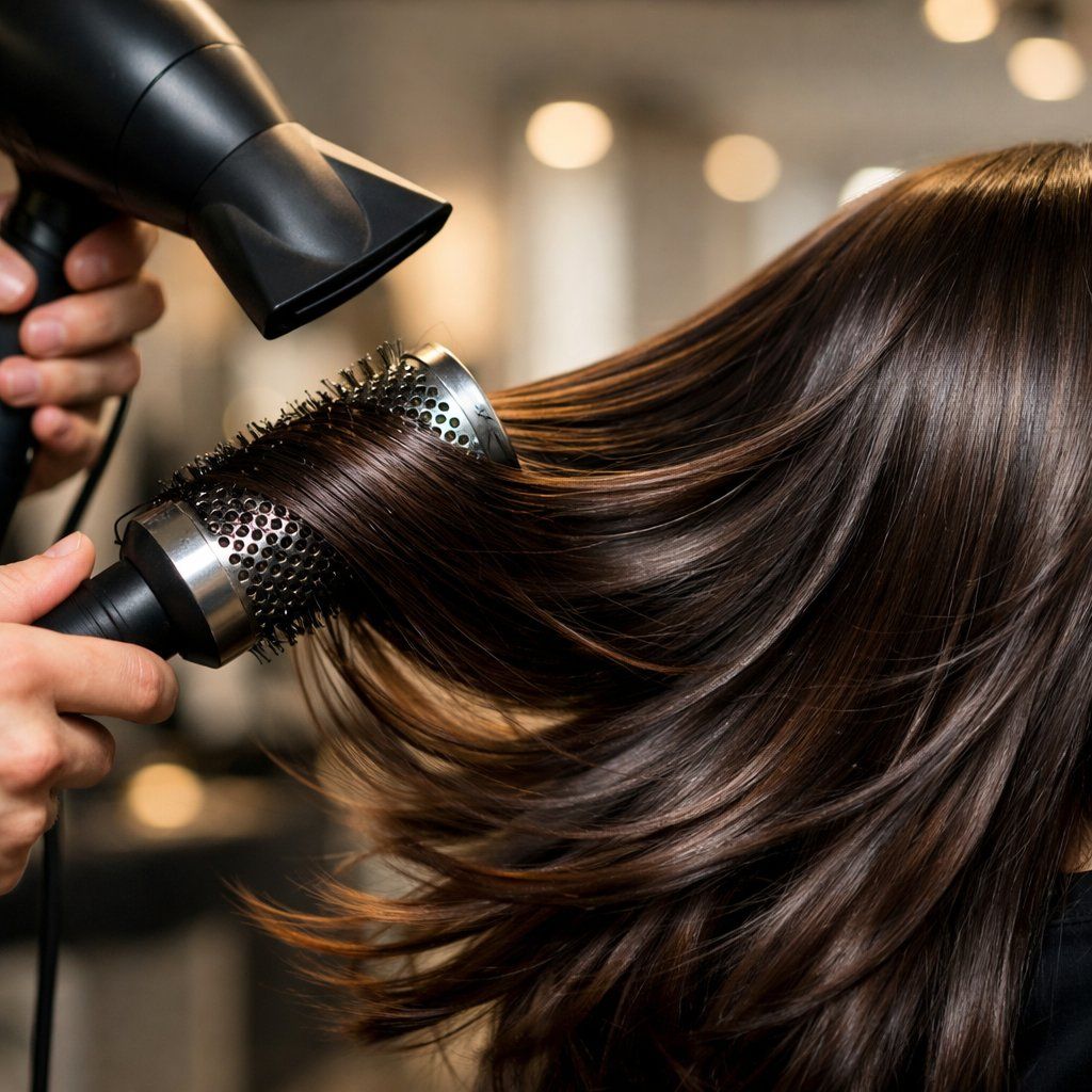Blow Dry & Setting at Aurra Luxury Salon